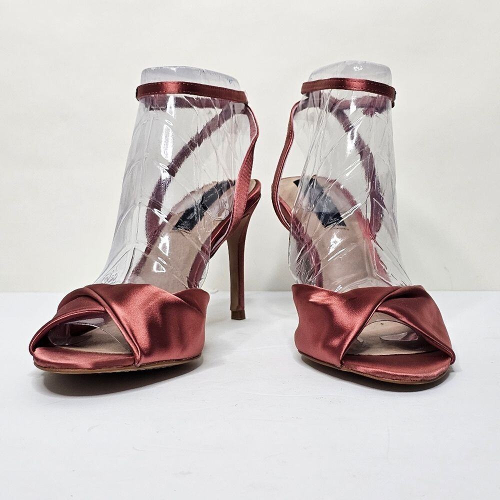NWOT Steve by Steve Madden Satin Naira Heels - Picture 2 of 15